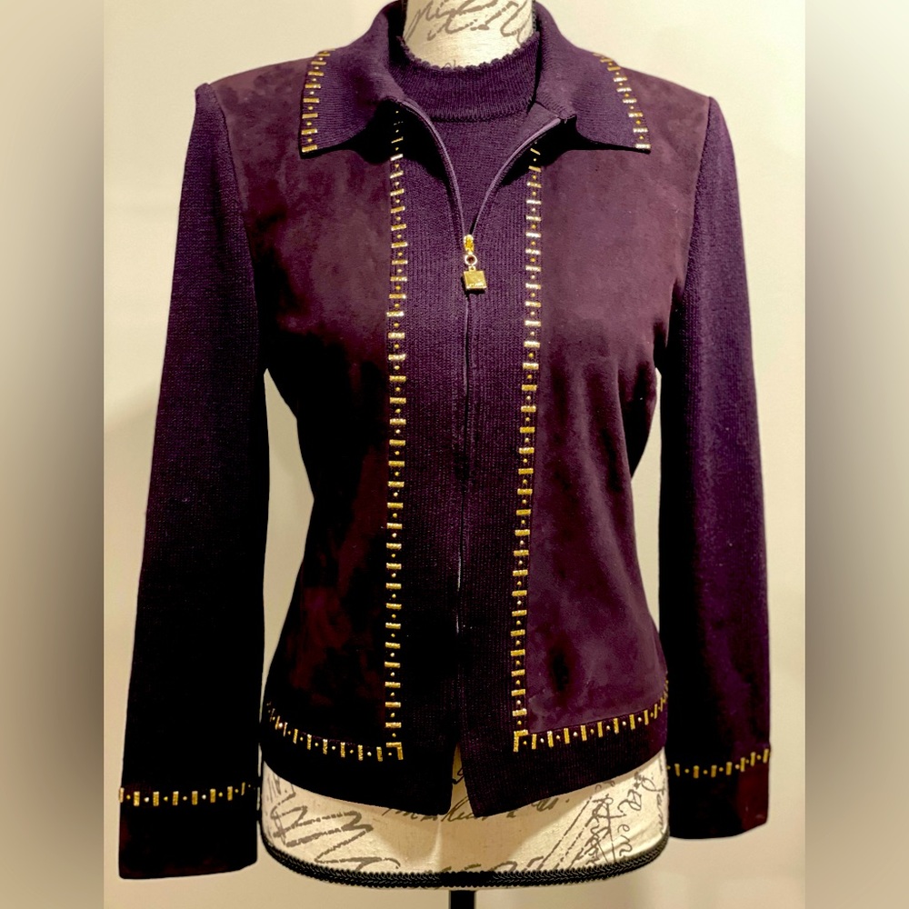 Purple St John Jacket and Shell size 2/4
